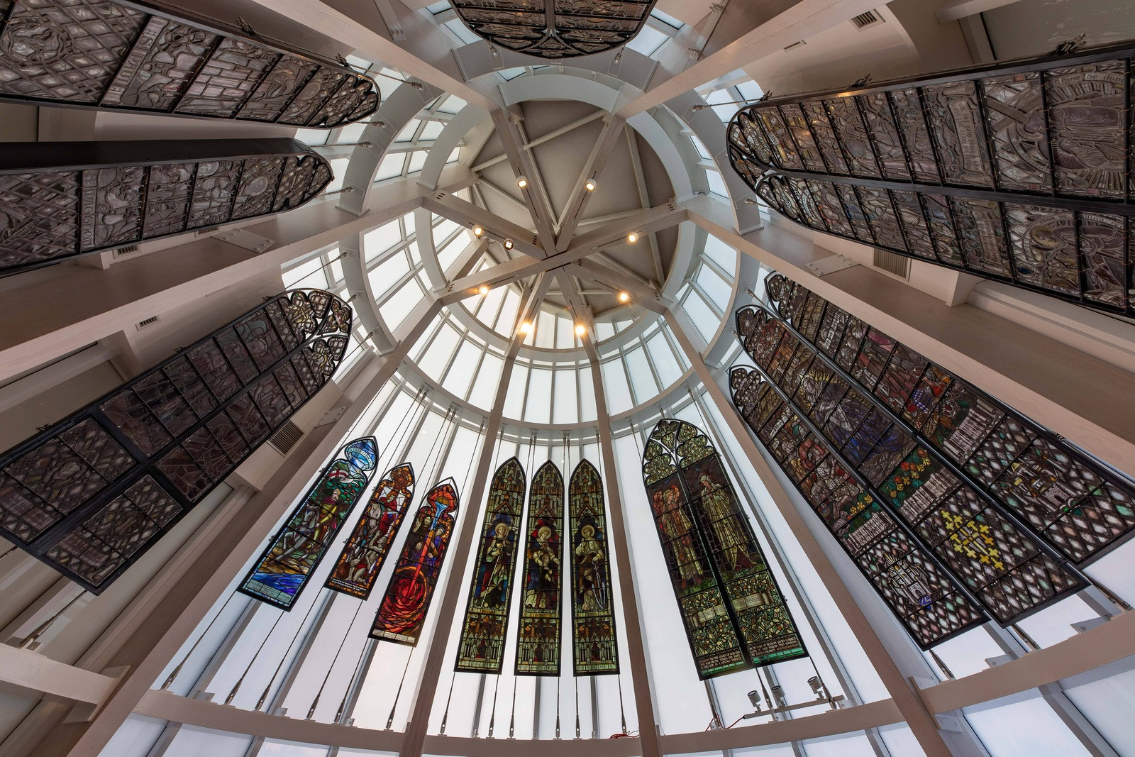 Contemporary Souls Church with stunning metro glass elements