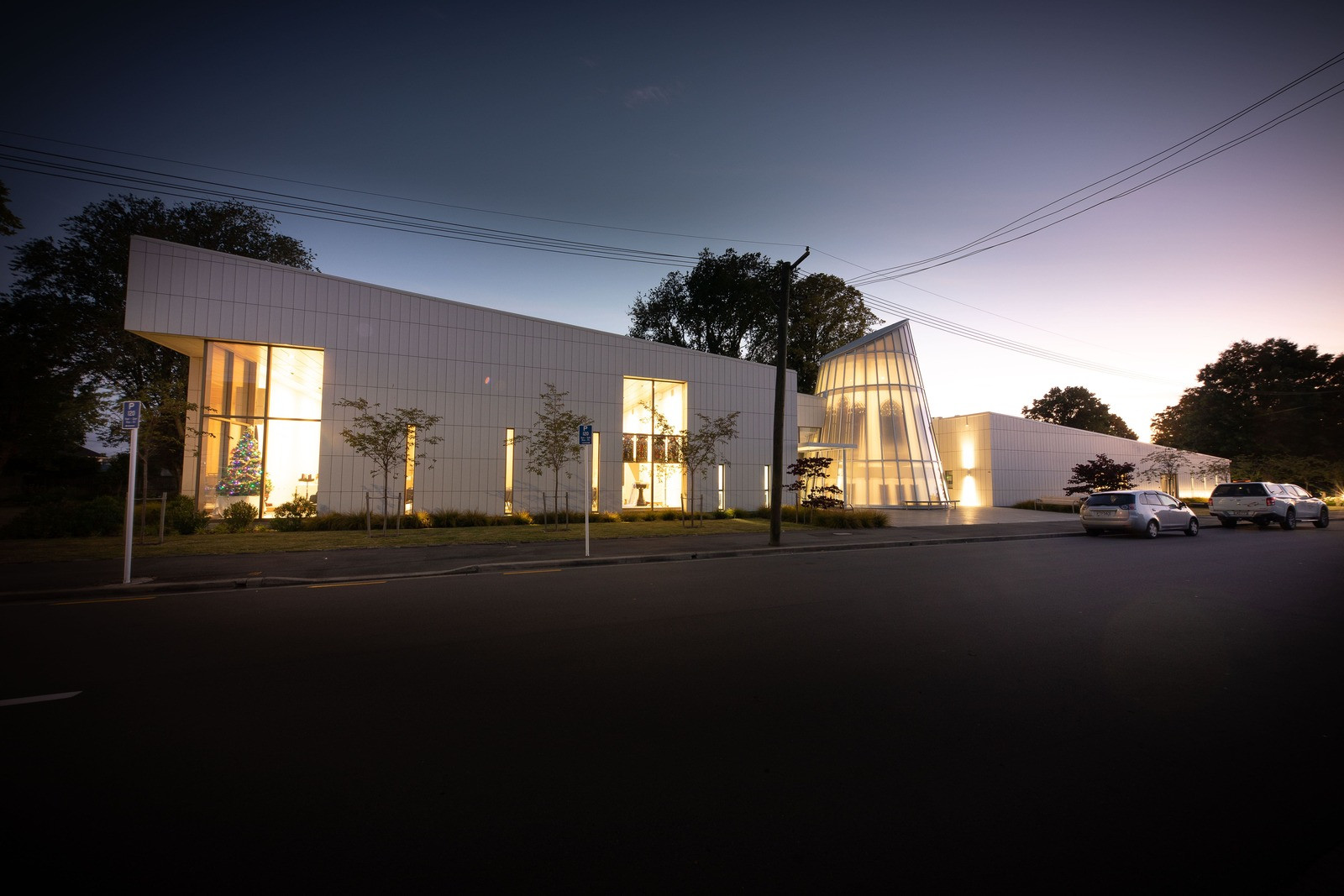 Souls Church project showcasing contemporary metro glass elements