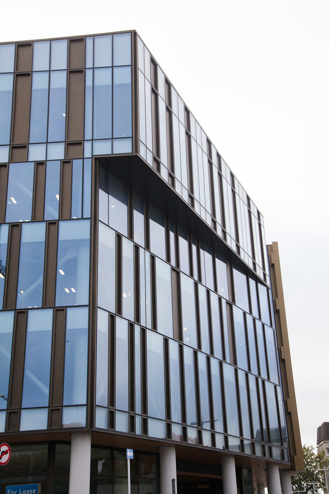 Awly building in Christchurch featuring glass from metro glass