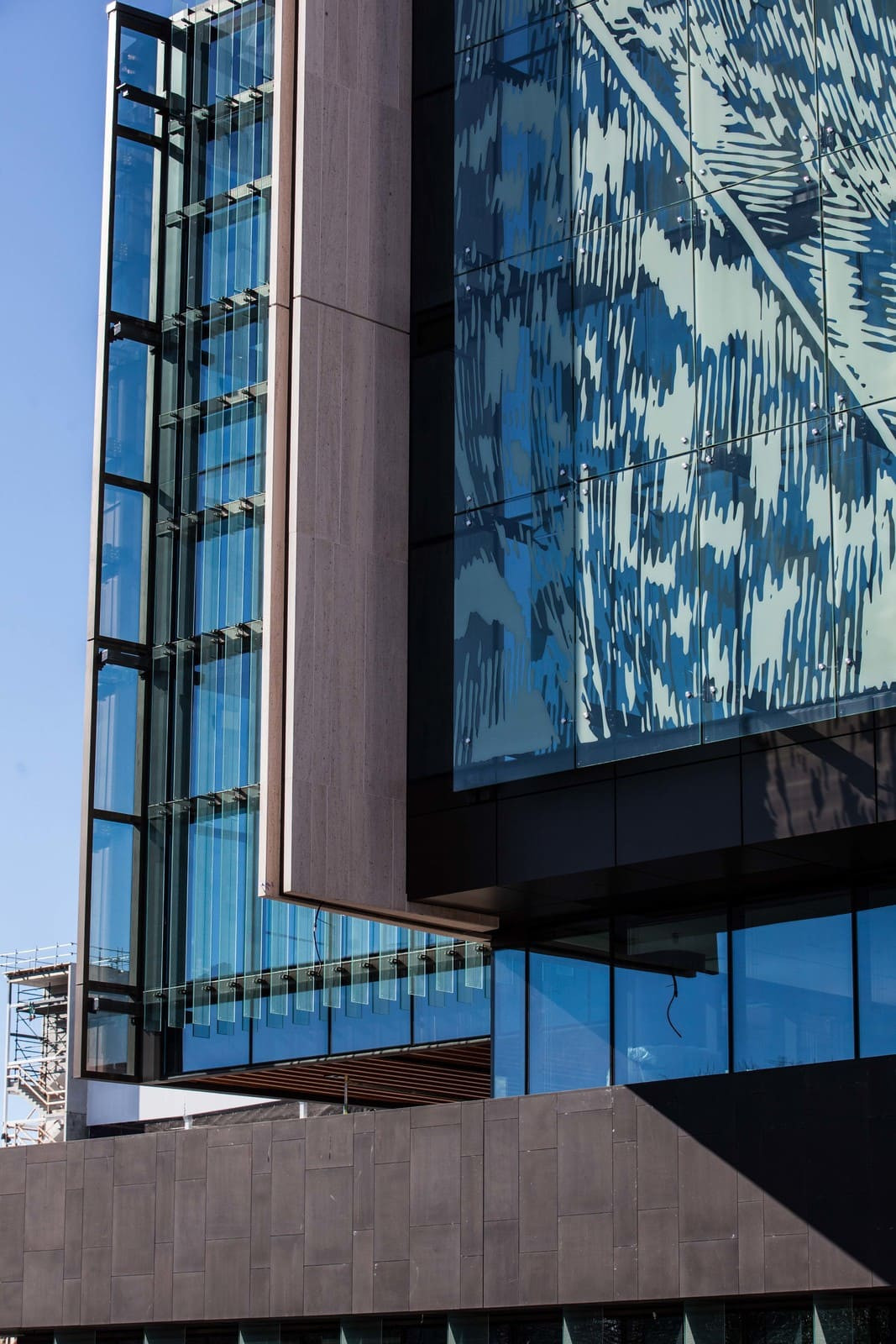 Detailed facade of Christchurch Justice Precinct adds to its charm